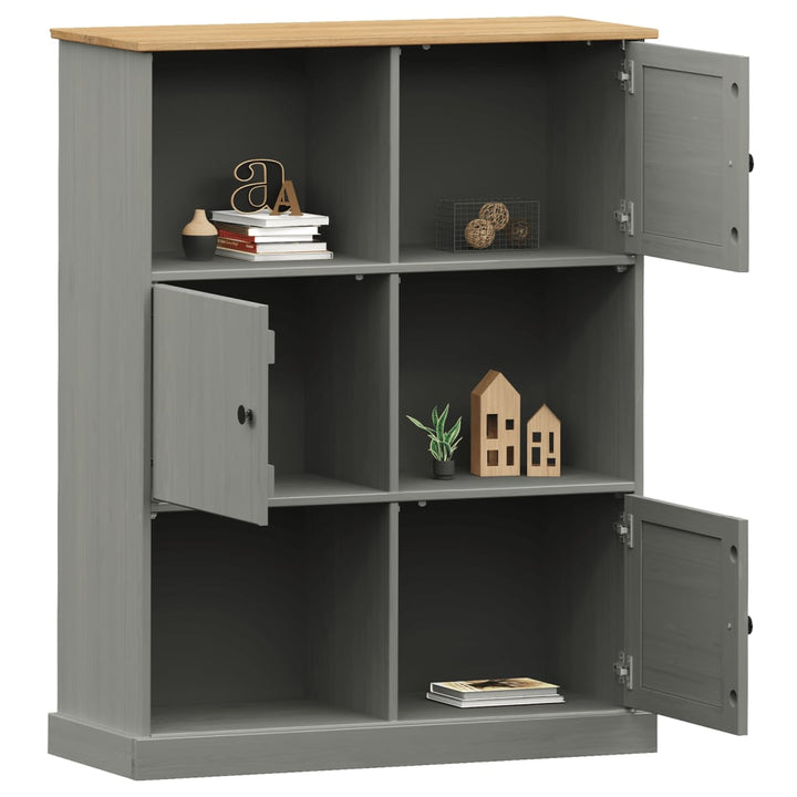 Bokhylla Vigo 90X35X114,5 Cm Massiv Furu