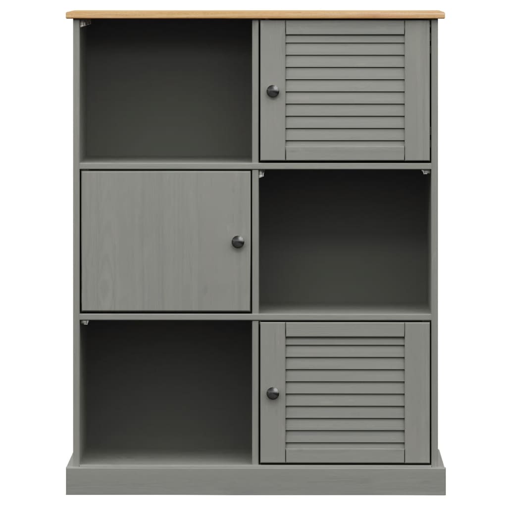 Bokhylla Vigo 90X35X114,5 Cm Massiv Furu