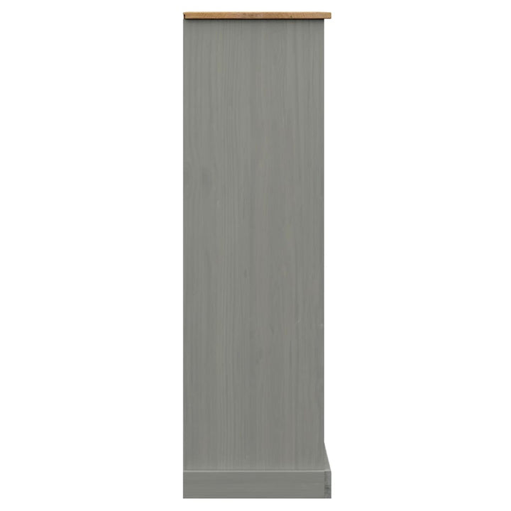 Bokhylla Vigo 90X35X114,5 Cm Massiv Furu
