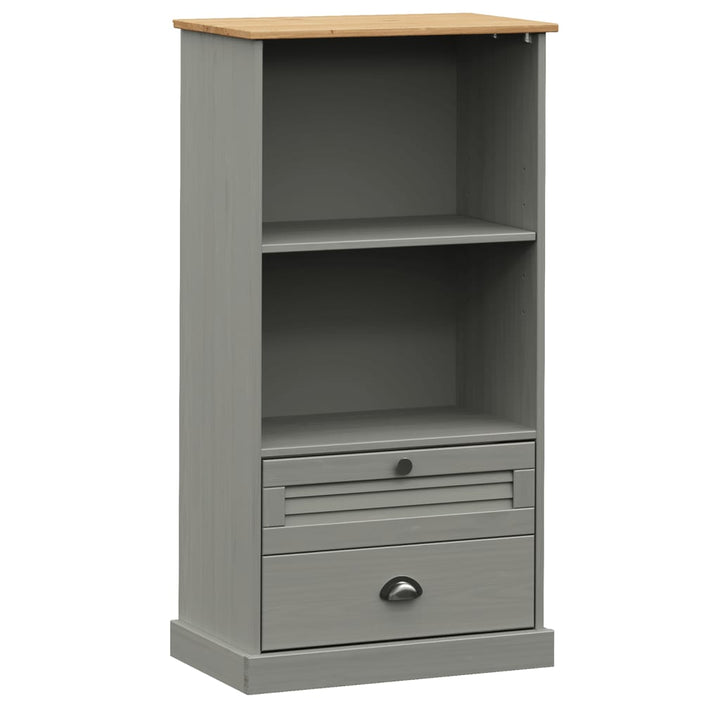 Bokhylla Vigo 60X35X114,5 Cm Massiv Furu