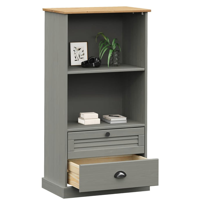 Bokhylla Vigo 60X35X114,5 Cm Massiv Furu