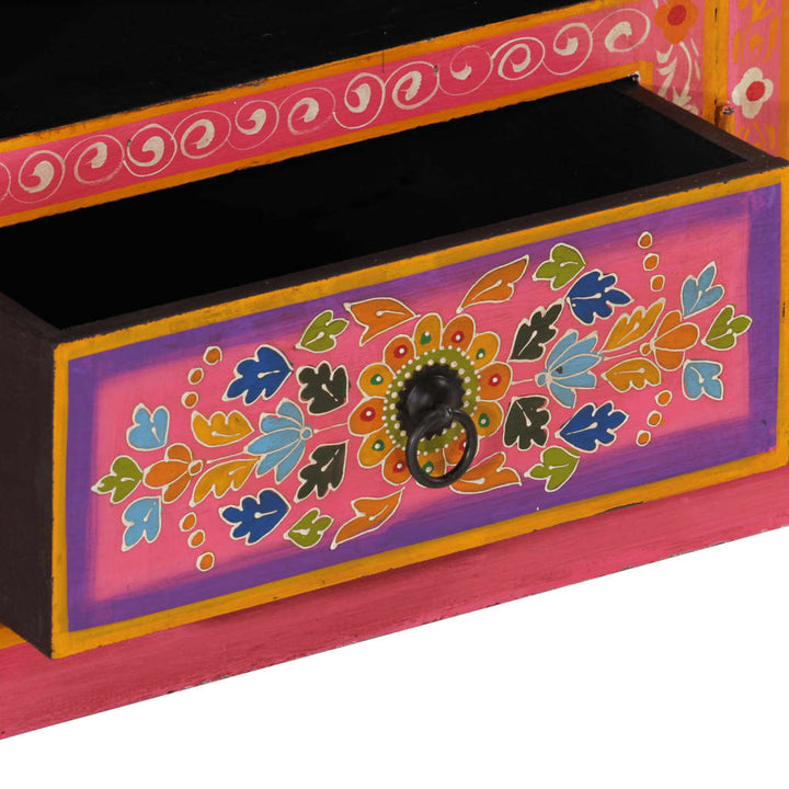 Tv-Bänk 110X30X40 Cm Massivt Mangoträ