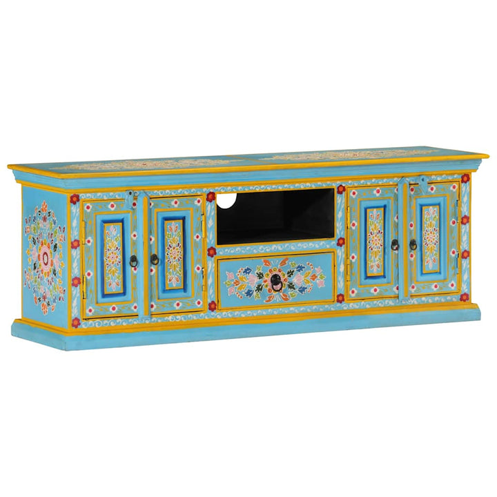 Tv-Bänk 110X30X40 Cm Massivt Mangoträ