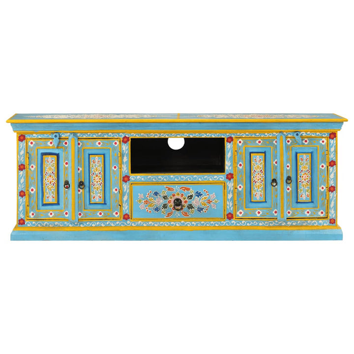 Tv-Bänk 110X30X40 Cm Massivt Mangoträ