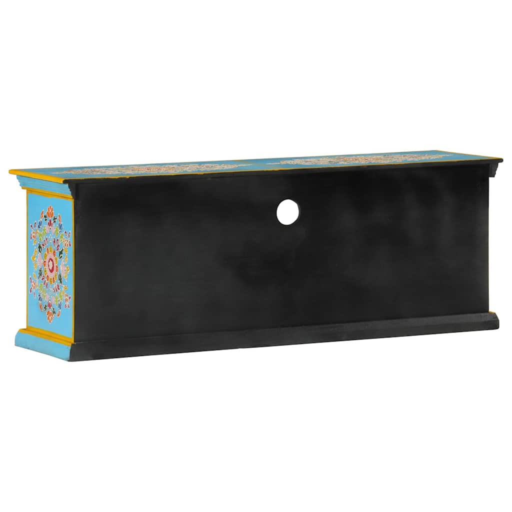 Tv-Bänk 110X30X40 Cm Massivt Mangoträ