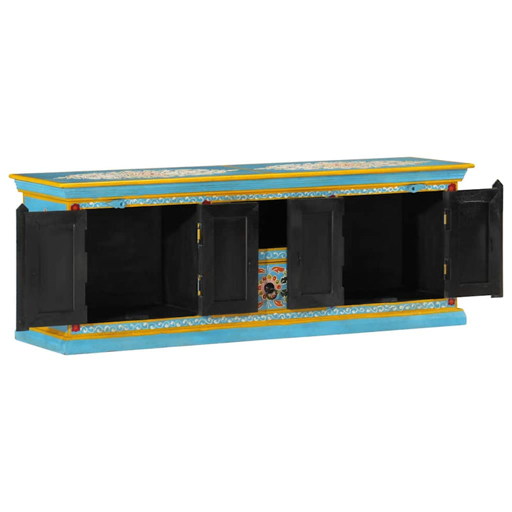 Tv-Bänk 110X30X40 Cm Massivt Mangoträ