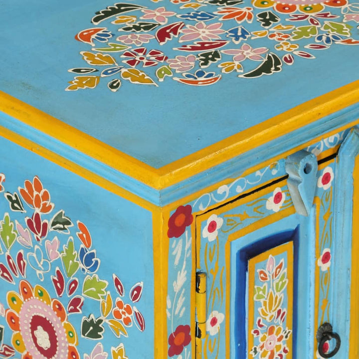Tv-Bänk 110X30X40 Cm Massivt Mangoträ