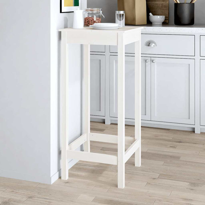 Barbord 50X50X110 Cm Massiv Furu