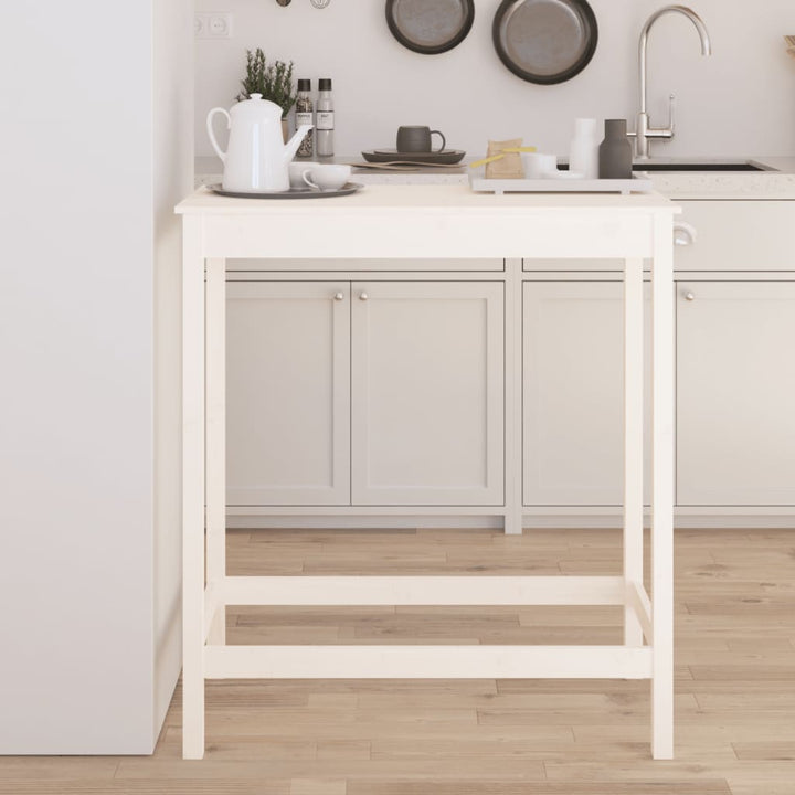 Barbord 50X50X110 Cm Massiv Furu