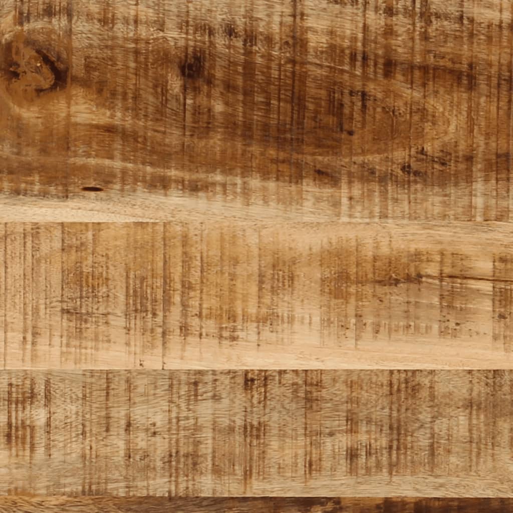 Avlastningsbord Massivt Mangoträ Och Järn
