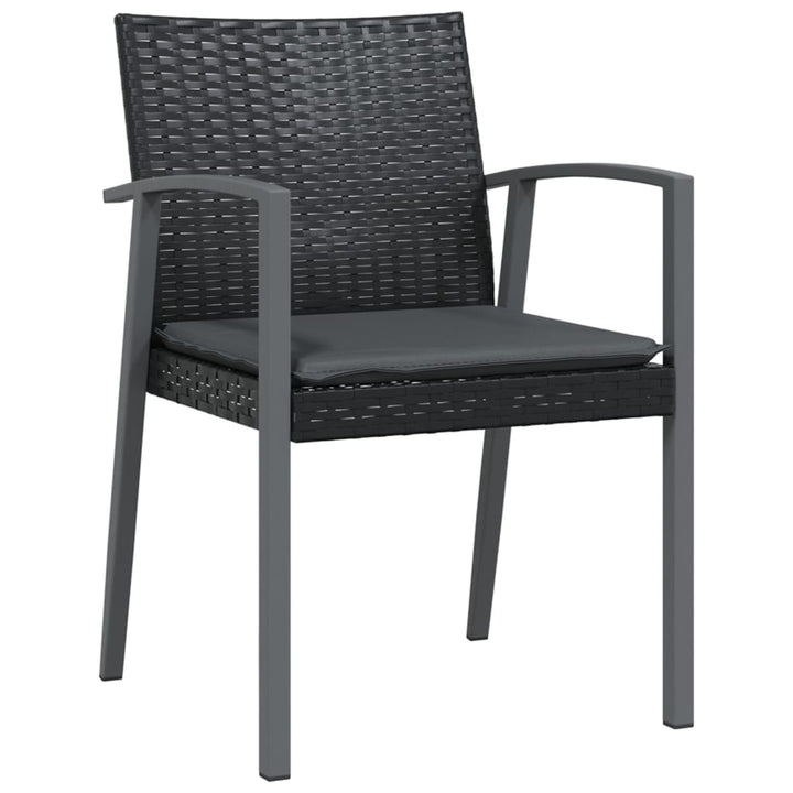 Trädgårdsstolar 6 St Med Dynor 56,5X57X83 Cm Konstrotting