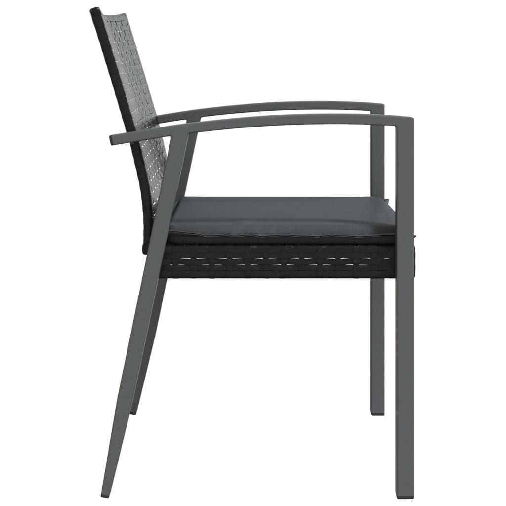 Trädgårdsstolar 6 St Med Dynor 56,5X57X83 Cm Konstrotting