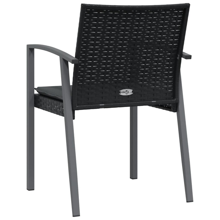 Trädgårdsstolar 6 St Med Dynor 56,5X57X83 Cm Konstrotting