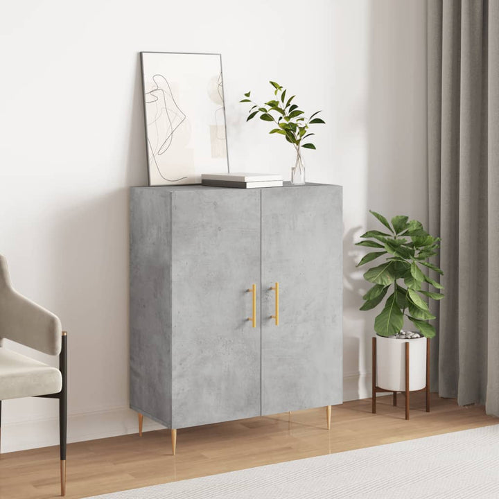 Skänk Åldrat Trä 69,5X34X90 Cm Konstruerat Trä