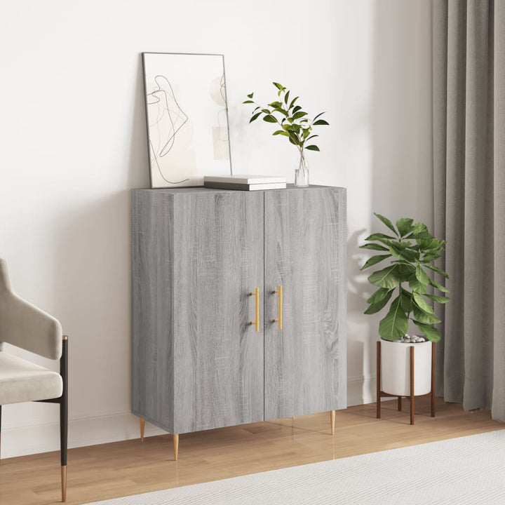 Skänk Åldrat Trä 69,5X34X90 Cm Konstruerat Trä