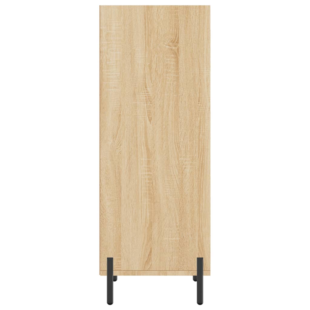 Skåp Sonoma-Ek 34,5X32,5X90 Cm Konstruerat Trä