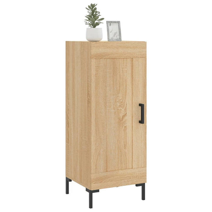 Skänk Sonoma-Ek 34,5X34X90 Cm Konstruerat Trä