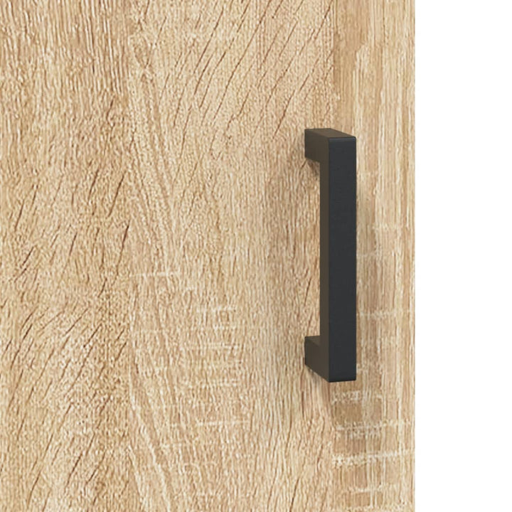 Skänk Sonoma-Ek 34,5X34X90 Cm Konstruerat Trä