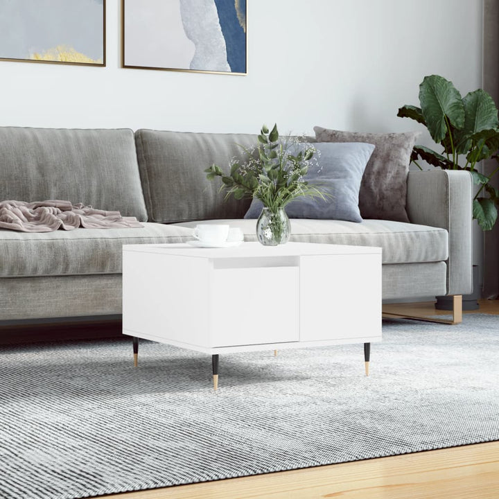 Soffbord 55X55X36,5 Cm Konstruerat Trä