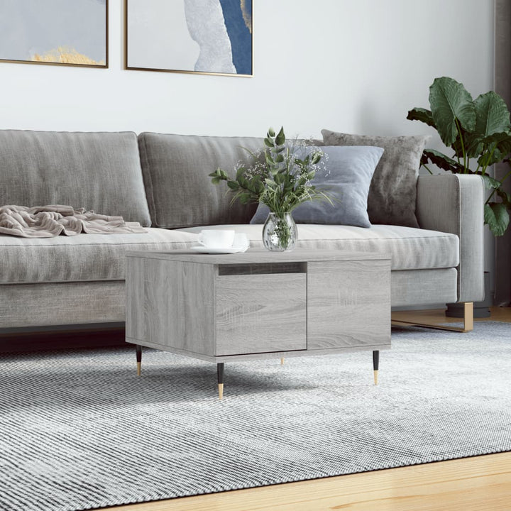 Soffbord 55X55X36,5 Cm Konstruerat Trä