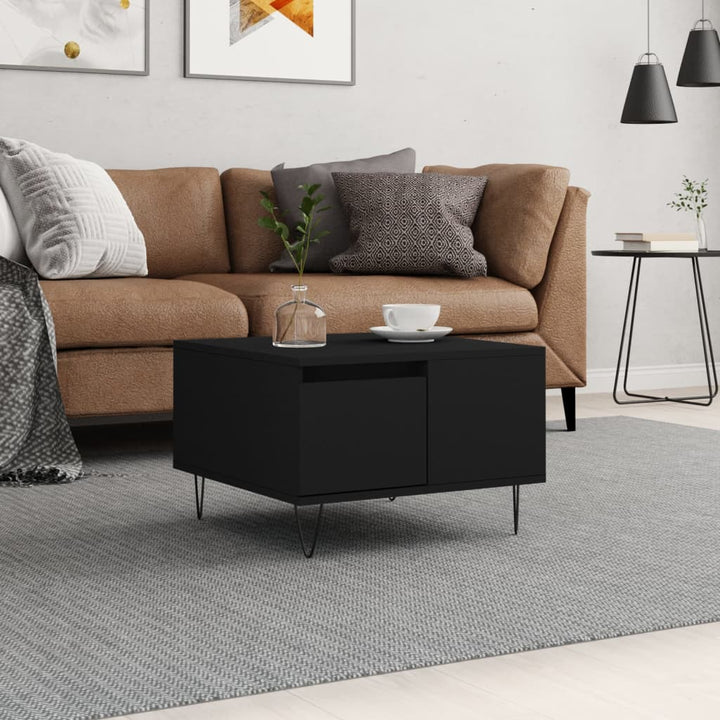 Soffbord 55X55X36,5 Cm Konstruerat Trä