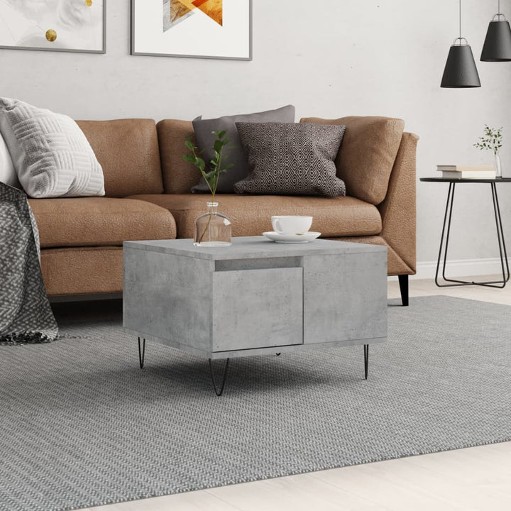Soffbord 55X55X36,5 Cm Konstruerat Trä