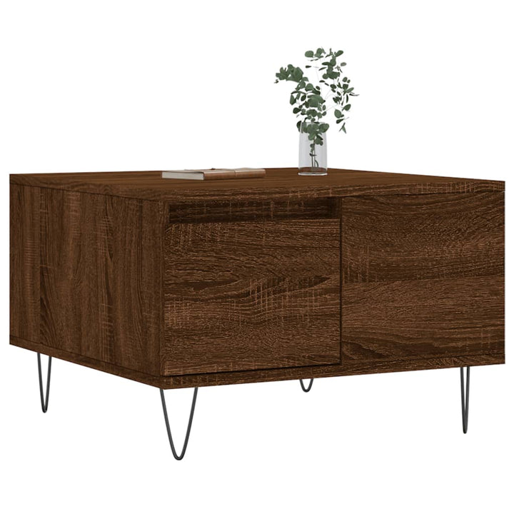 Soffbord 55X55X36,5 Cm Konstruerat Trä