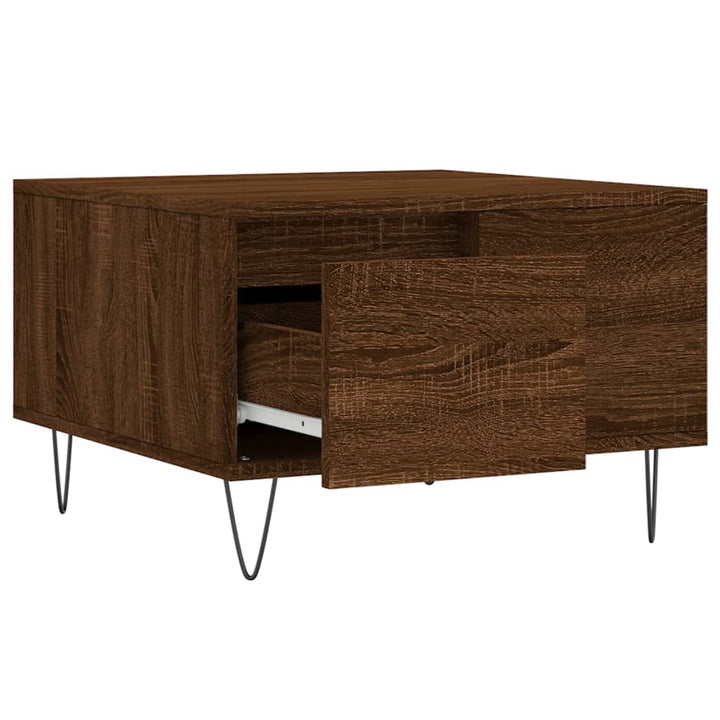 Soffbord 55X55X36,5 Cm Konstruerat Trä