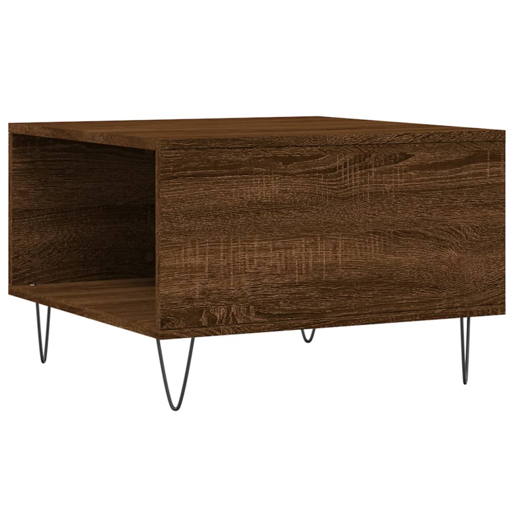 Soffbord 55X55X36,5 Cm Konstruerat Trä