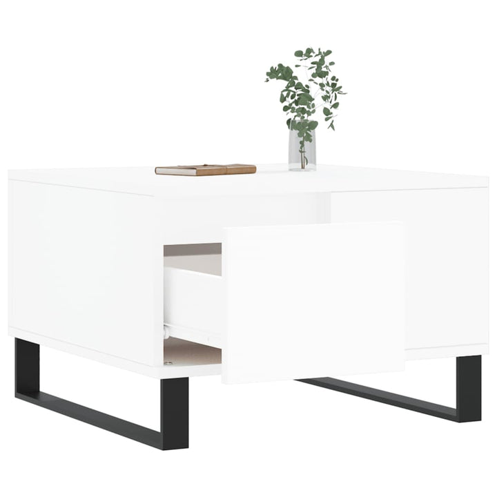 Soffbord 55X55X36,5 Cm Konstruerat Trä