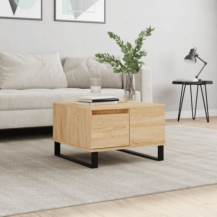 Soffbord 55X55X36,5 Cm Konstruerat Trä