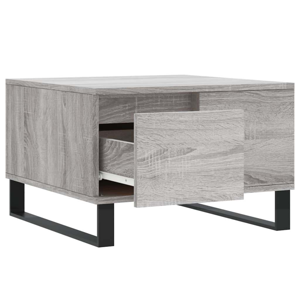 Soffbord 55X55X36,5 Cm Konstruerat Trä