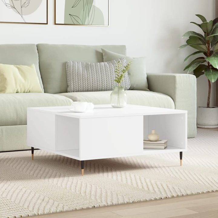 Soffbord 80X80X36,5 Cm Konstruerat Trä