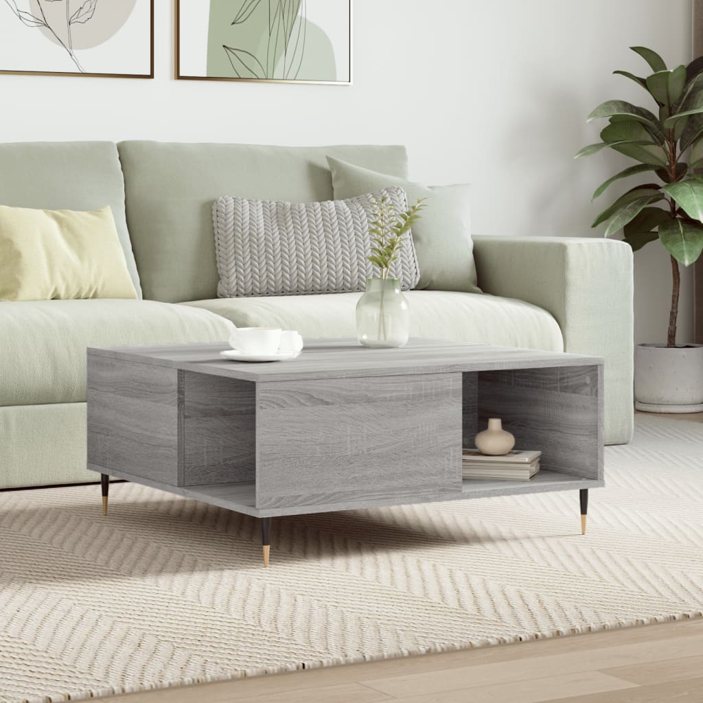 Soffbord 80X80X36,5 Cm Konstruerat Trä