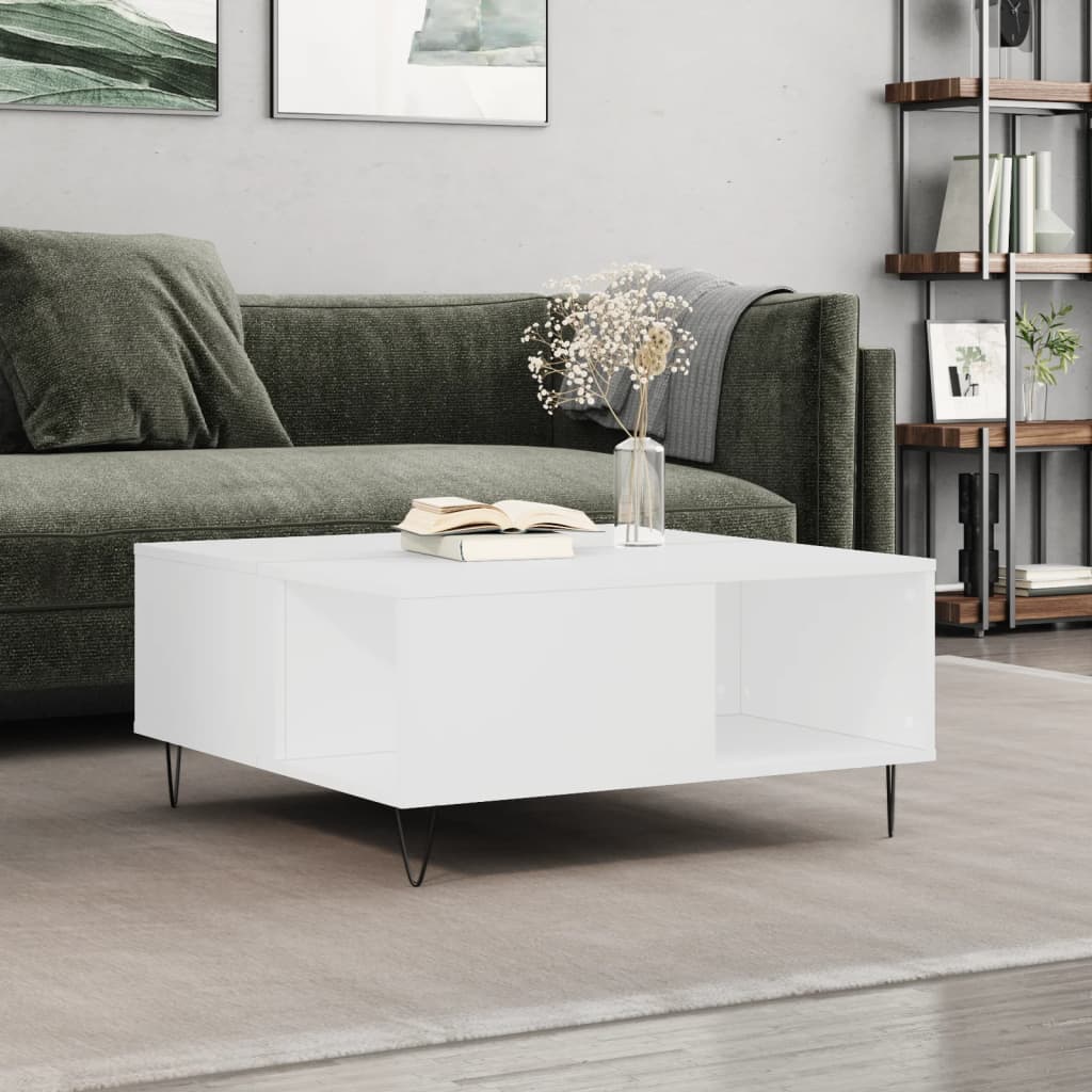 Soffbord 80X80X36,5 Cm Konstruerat Trä