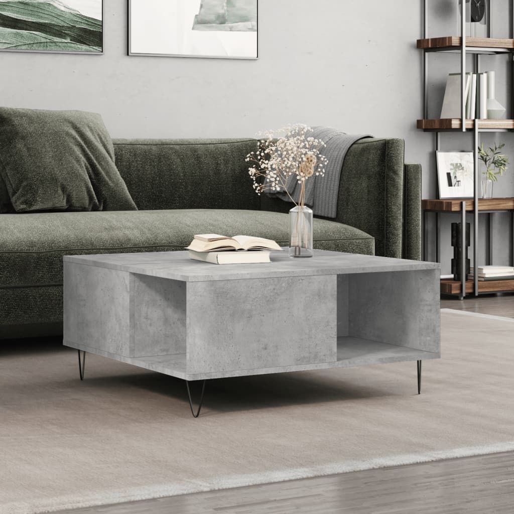 Soffbord 80X80X36,5 Cm Konstruerat Trä