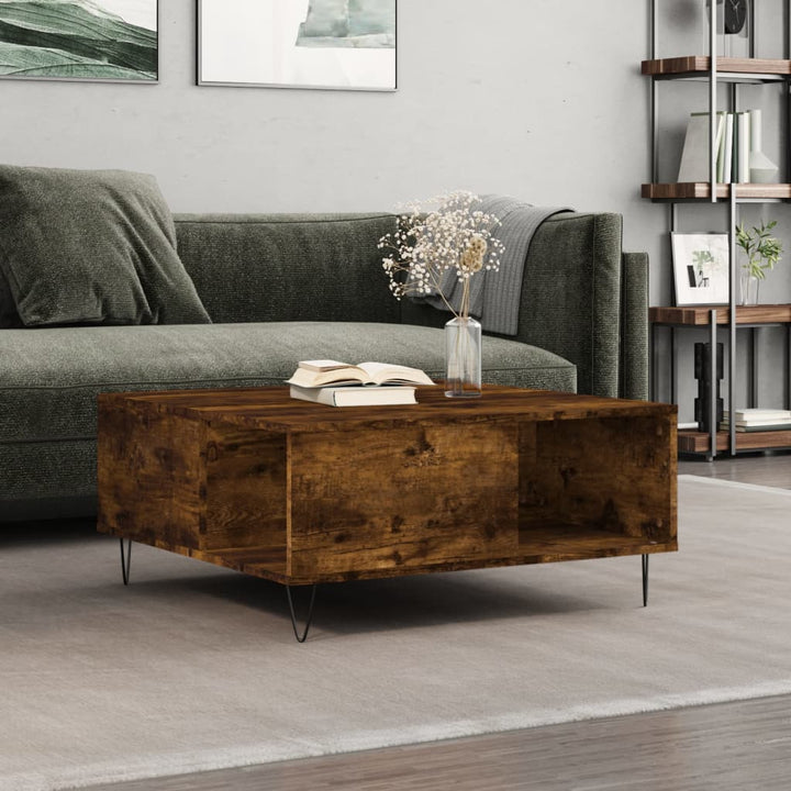 Soffbord 80X80X36,5 Cm Konstruerat Trä