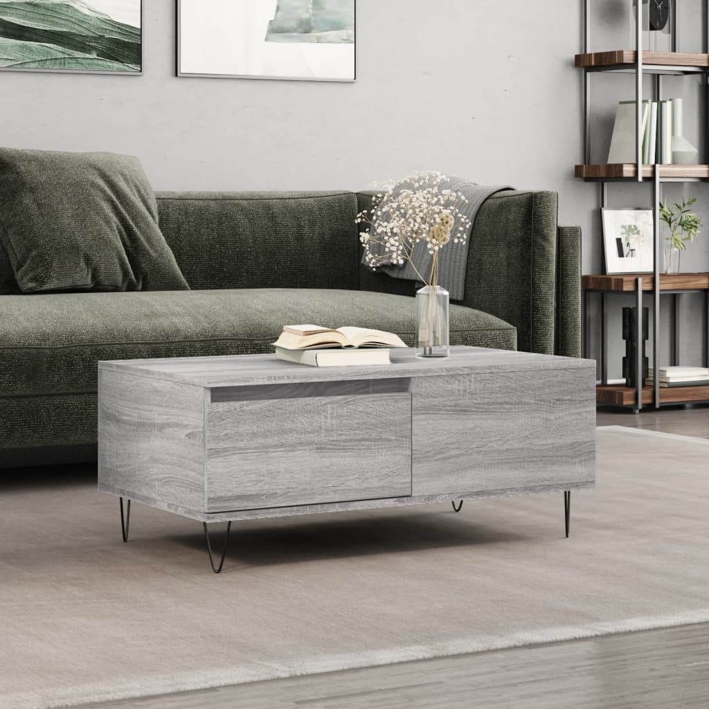 Soffbord 90X50X36,5 Cm Konstruerat Trä