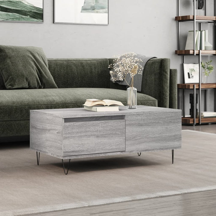 Soffbord 90X50X36,5 Cm Konstruerat Trä