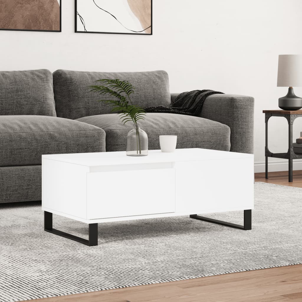 Soffbord 90X50X36,5 Cm Konstruerat Trä