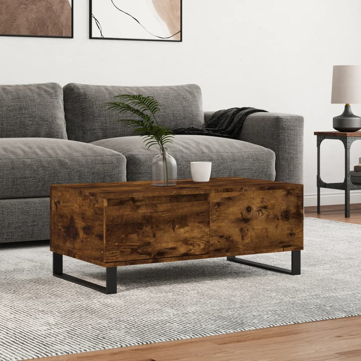 Soffbord 90X50X36,5 Cm Konstruerat Trä