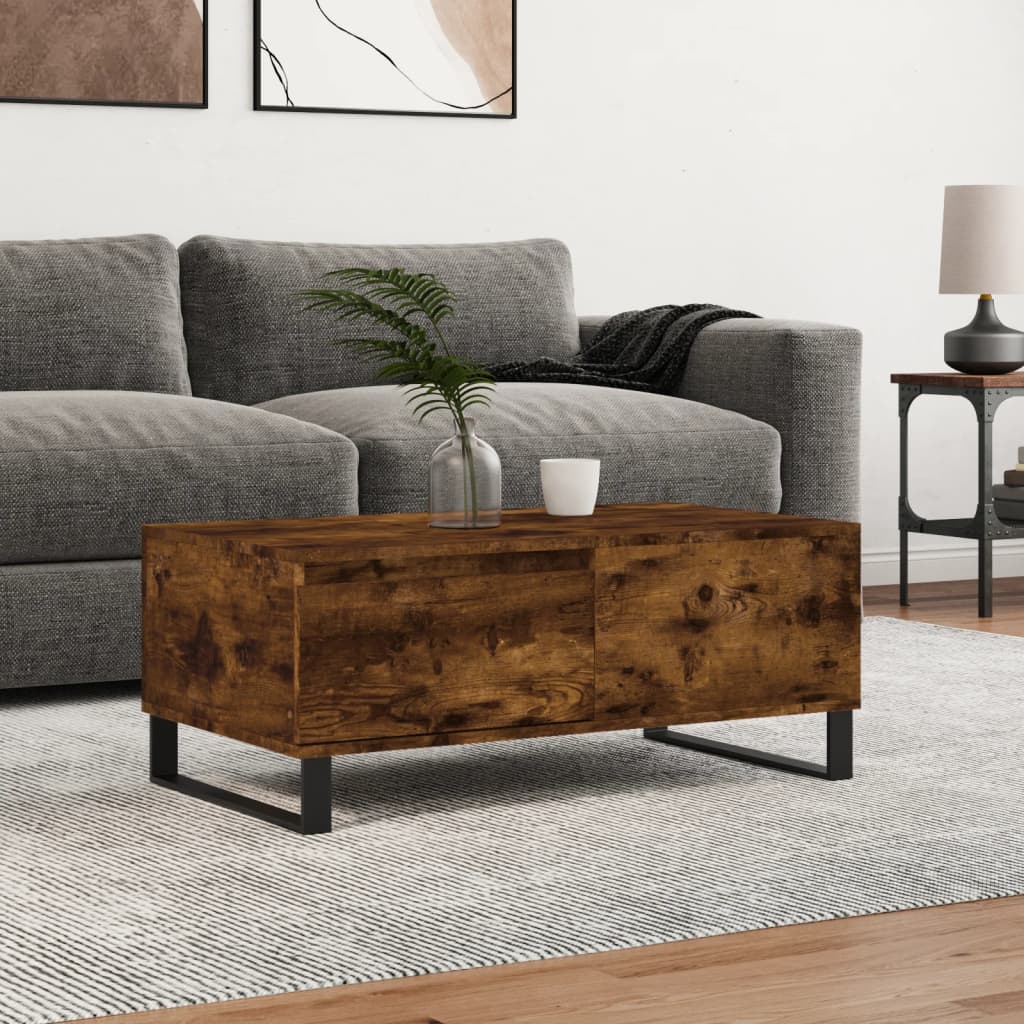 Soffbord 90X50X36,5 Cm Konstruerat Trä