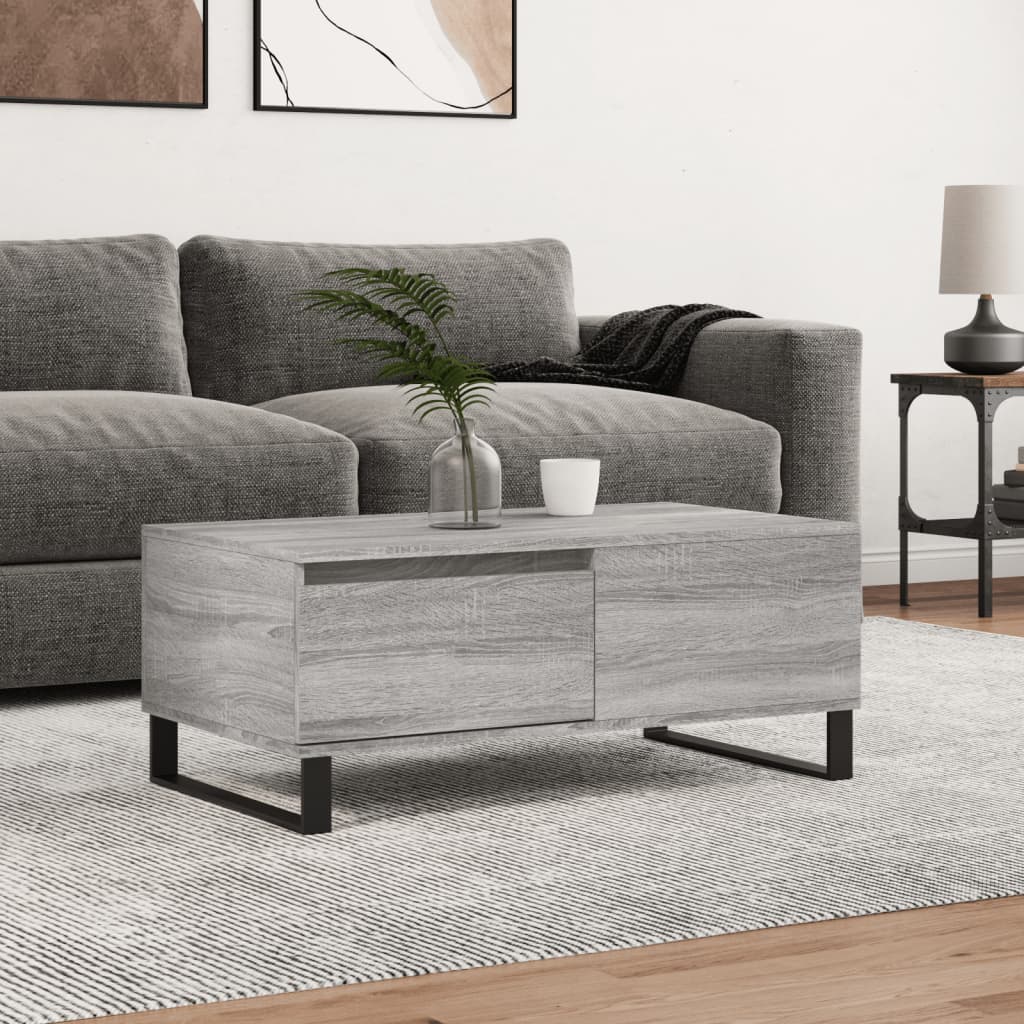 Soffbord 90X50X36,5 Cm Konstruerat Trä