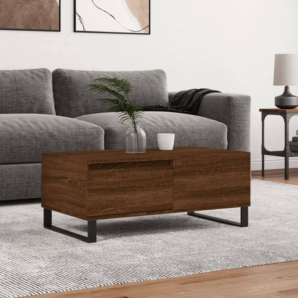 Soffbord 90X50X36,5 Cm Konstruerat Trä