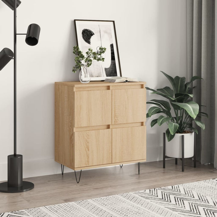 Byrå 60X35X70 Cm Konstruerat Trä