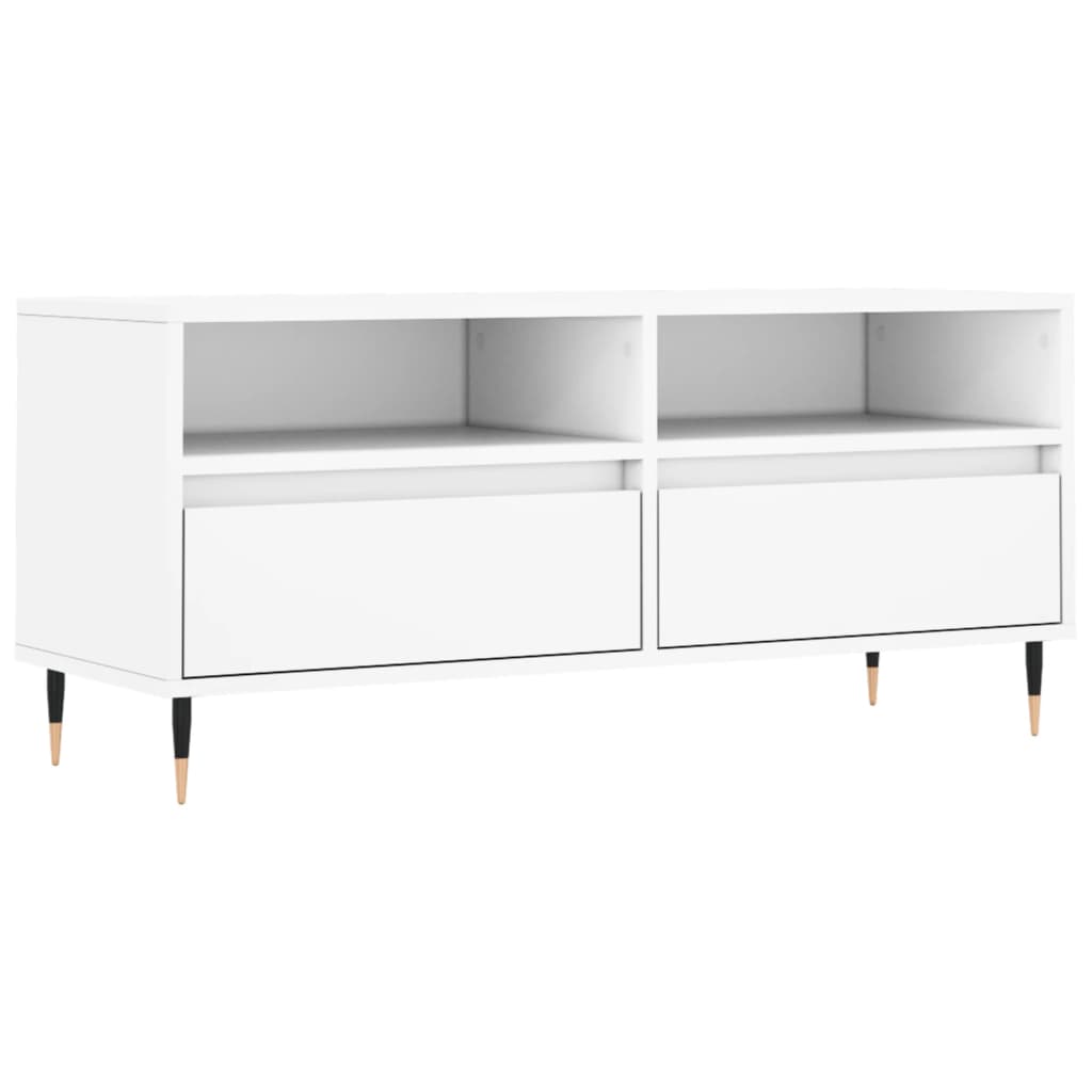 Tv-Bänk 100X34,5X44,5 Cm Konstruerat Trä