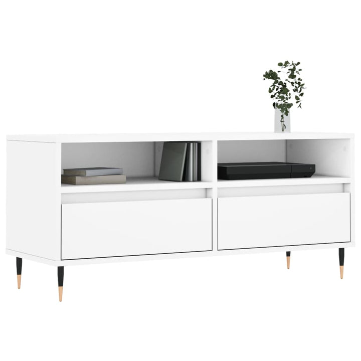 Tv-Bänk 100X34,5X44,5 Cm Konstruerat Trä