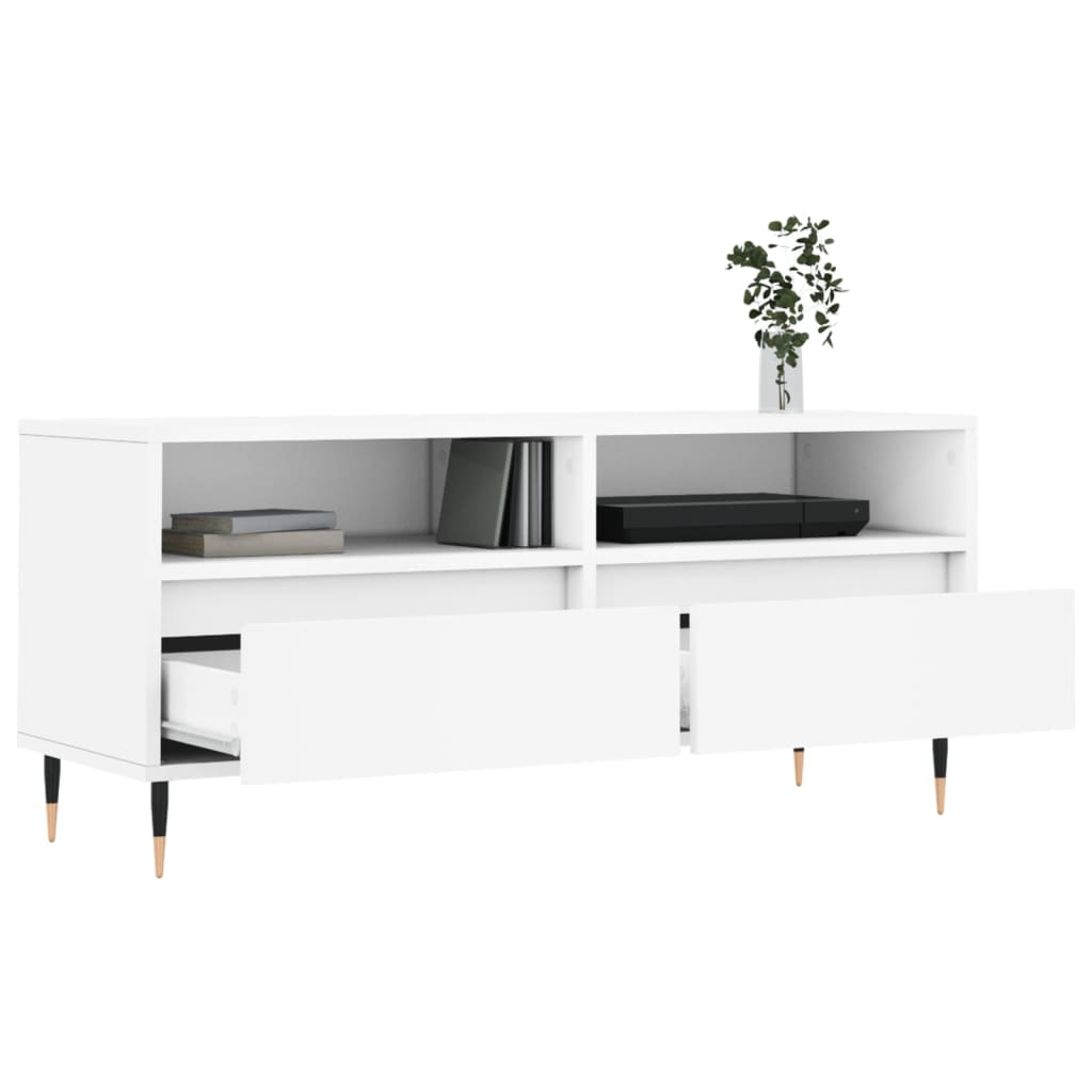 Tv-Bänk 100X34,5X44,5 Cm Konstruerat Trä