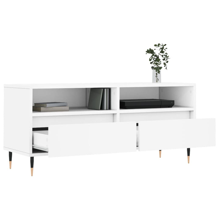 Tv-Bänk 100X34,5X44,5 Cm Konstruerat Trä