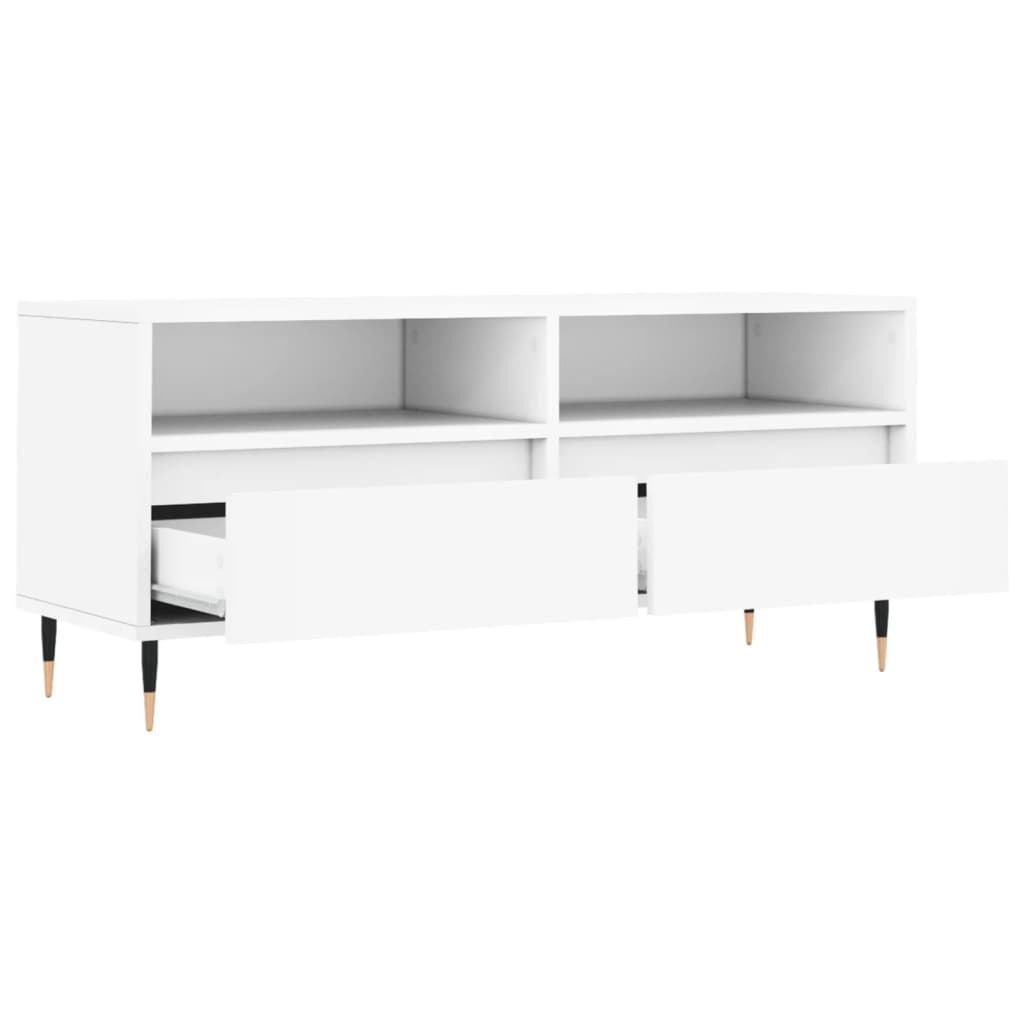 Tv-Bänk 100X34,5X44,5 Cm Konstruerat Trä